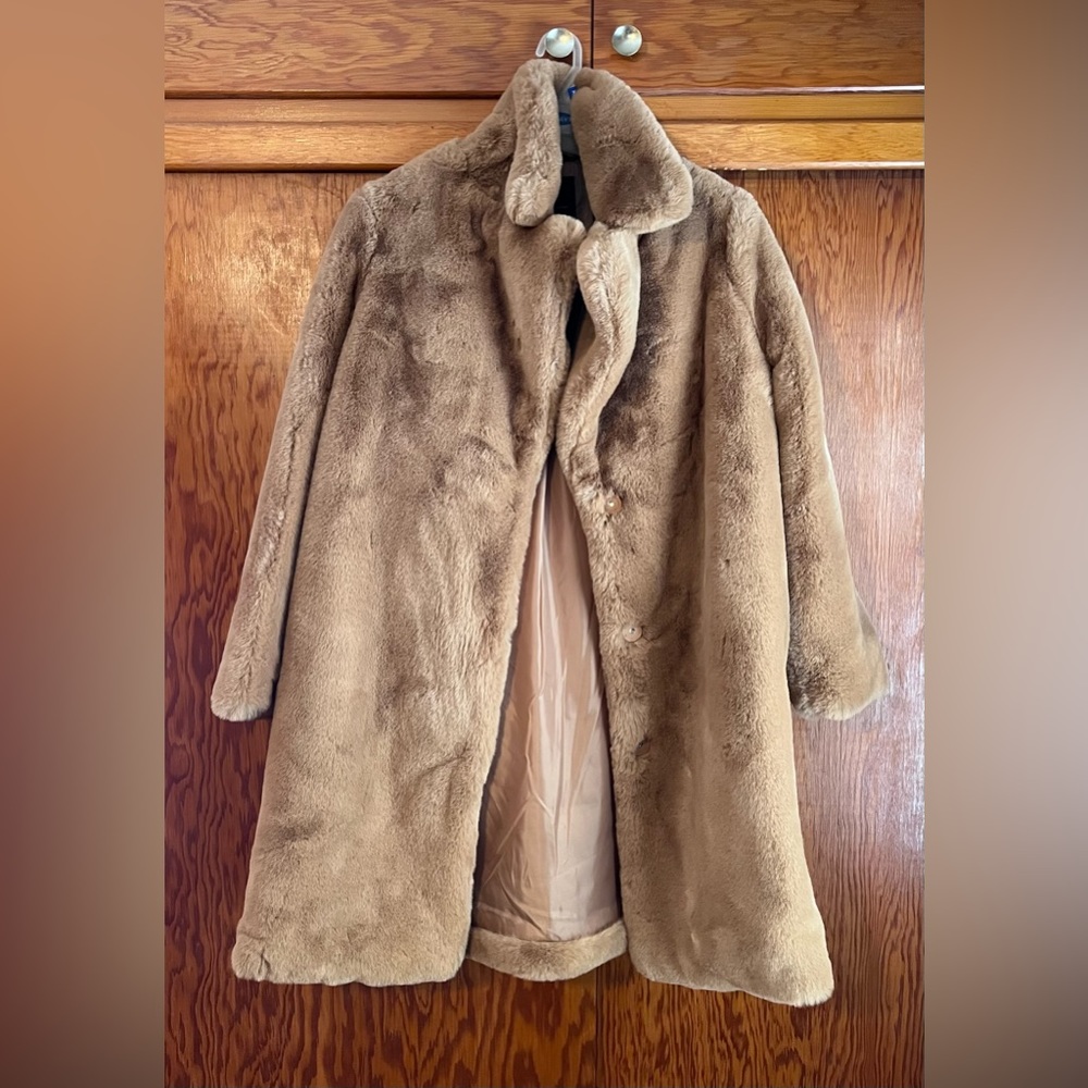 NY&Co faux fur coat